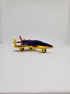 (Hot Wheels) -Poison Arrow Mattel H48  prototype - Plane Blue And Yellow........